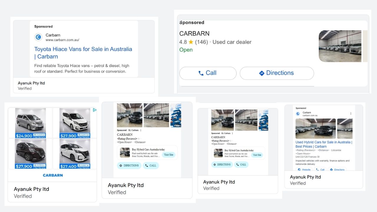 Merchant Center Vehicle Listings